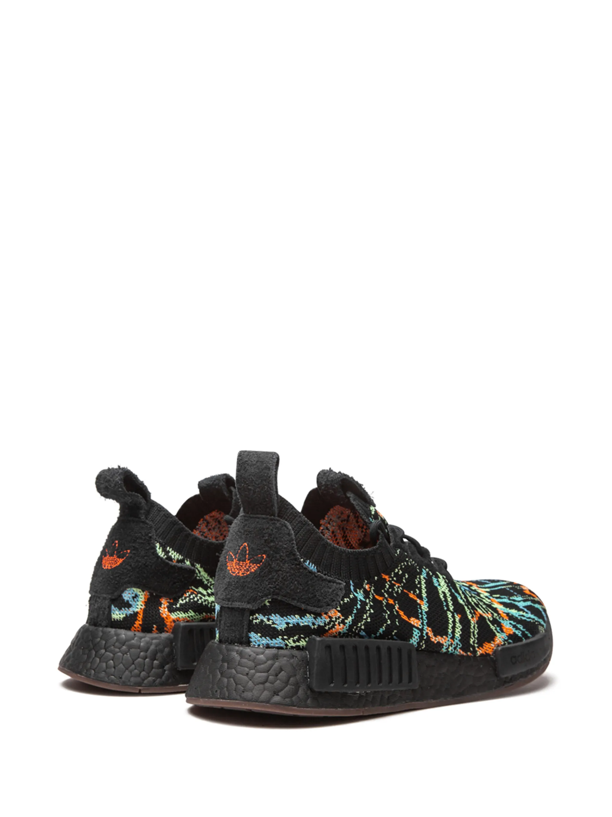 Кроссовки NMD_R1 PK Adidas, черный — фото 3