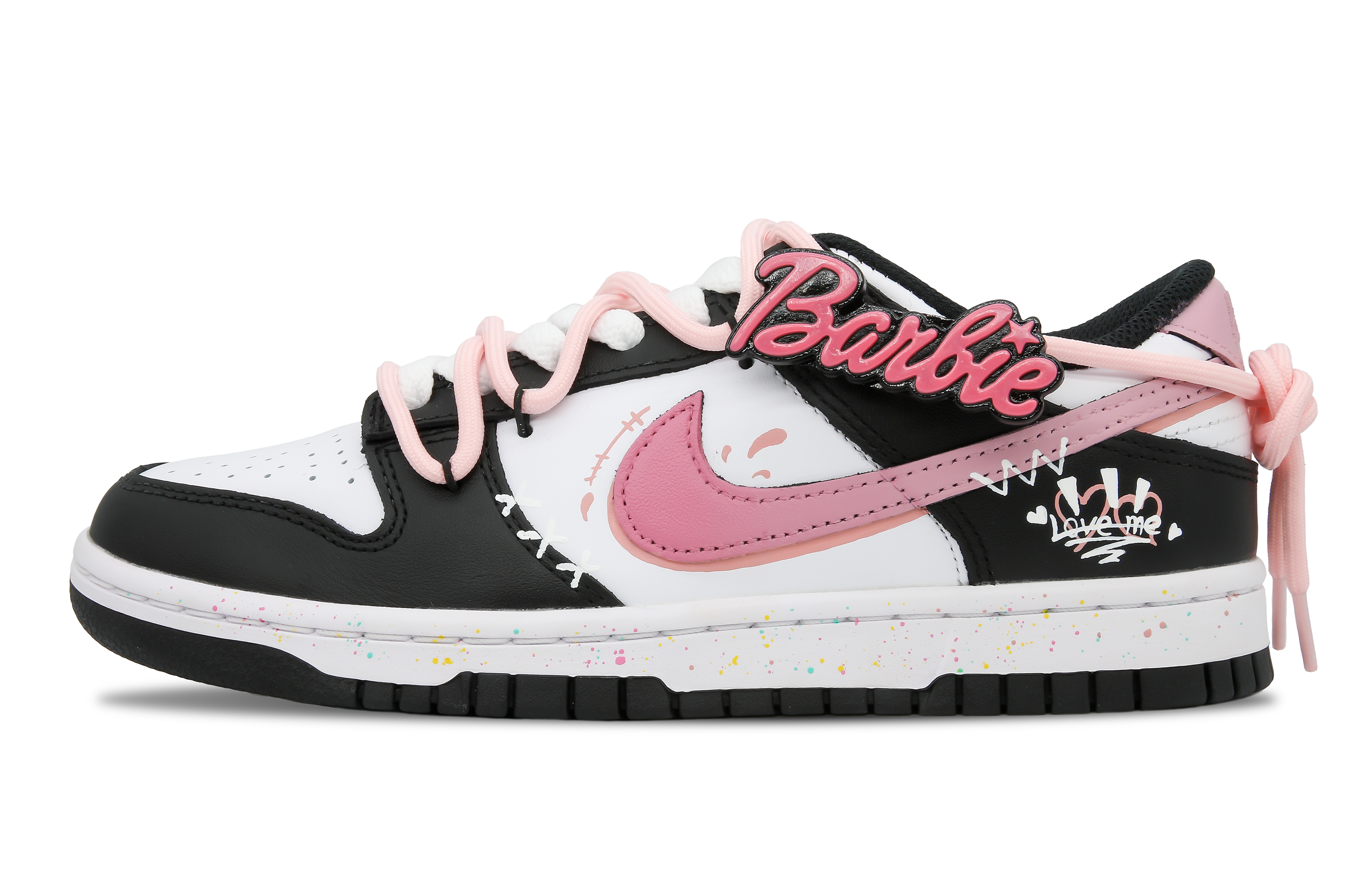 

Кроссовки Nike Dunk Skateboard Shoes Men Low-Top Pink