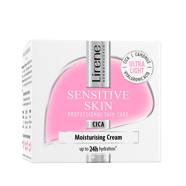 

Питательный крем для лица cica LIRENE Sensitive Skin, 50 мл
