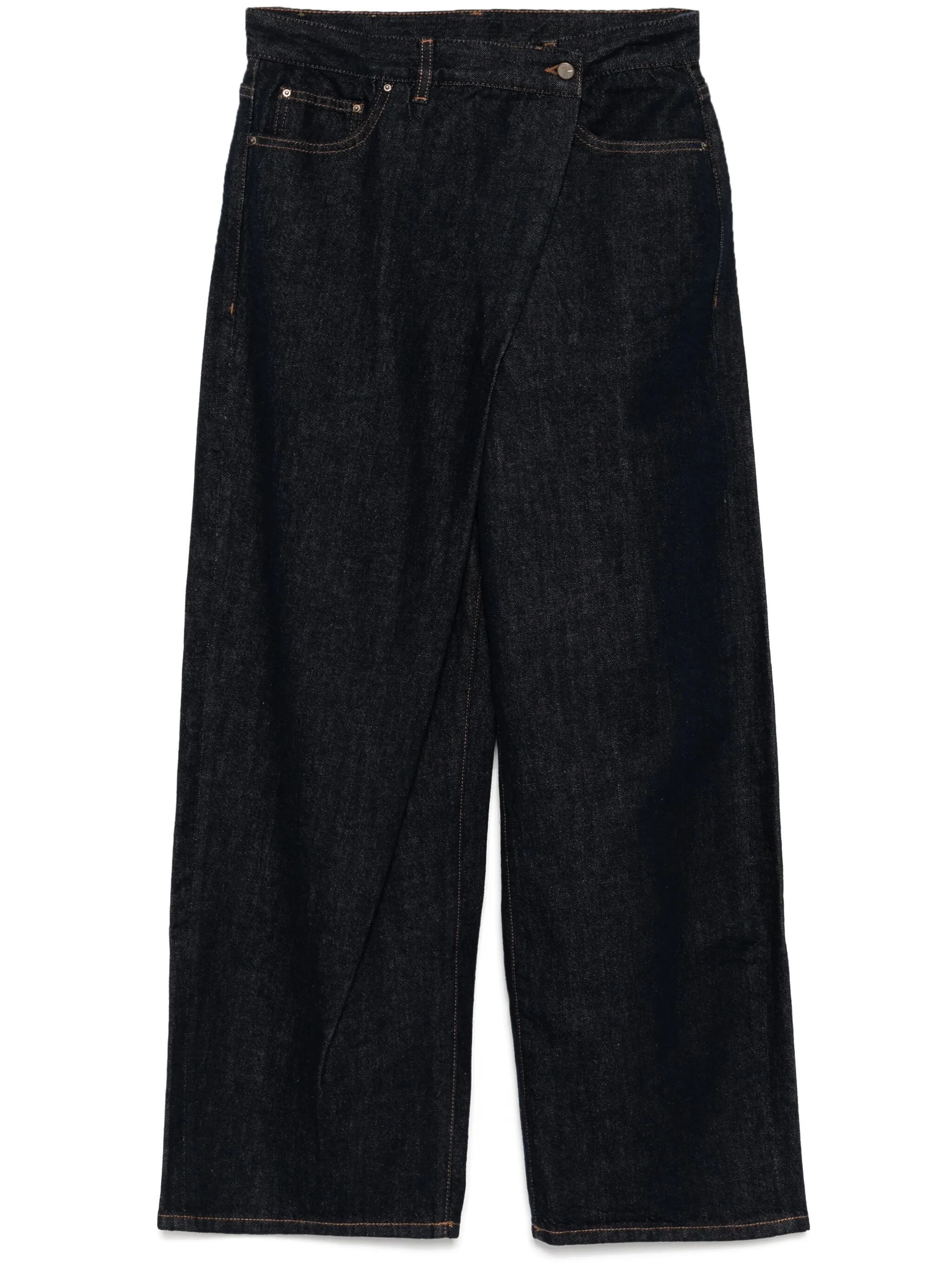 

Широкие джинсы Jnby, синий