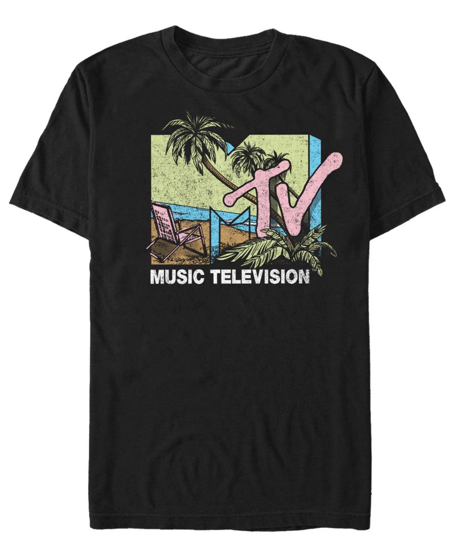 

Мужская футболка с коротким рукавом и круглым вырезом MTV Fifth Sun, Black, Черный, Мужская футболка с коротким рукавом и круглым вырезом MTV Fifth Sun, Black