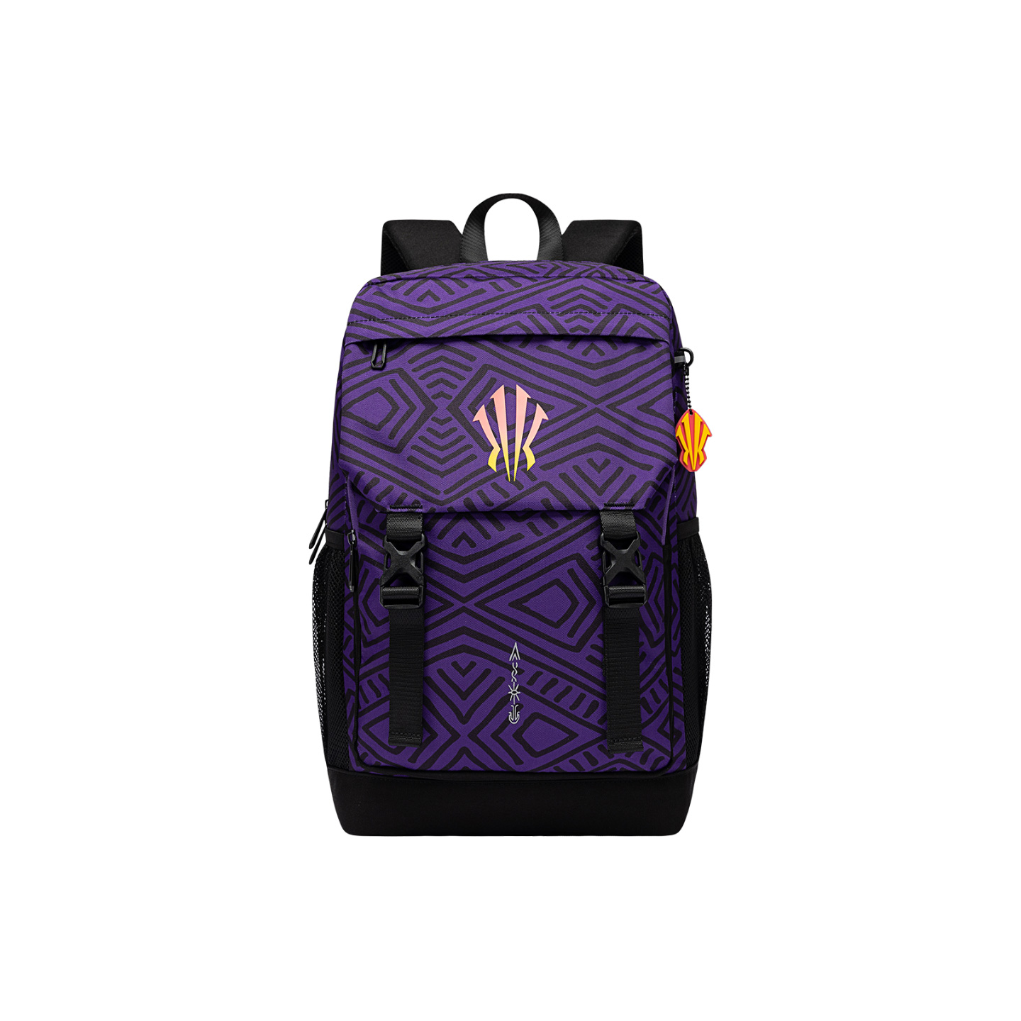 

ANTA Ирвинг серия большой унисекс рюкзак из полиуретана фиолетовый, Jams Purple-3