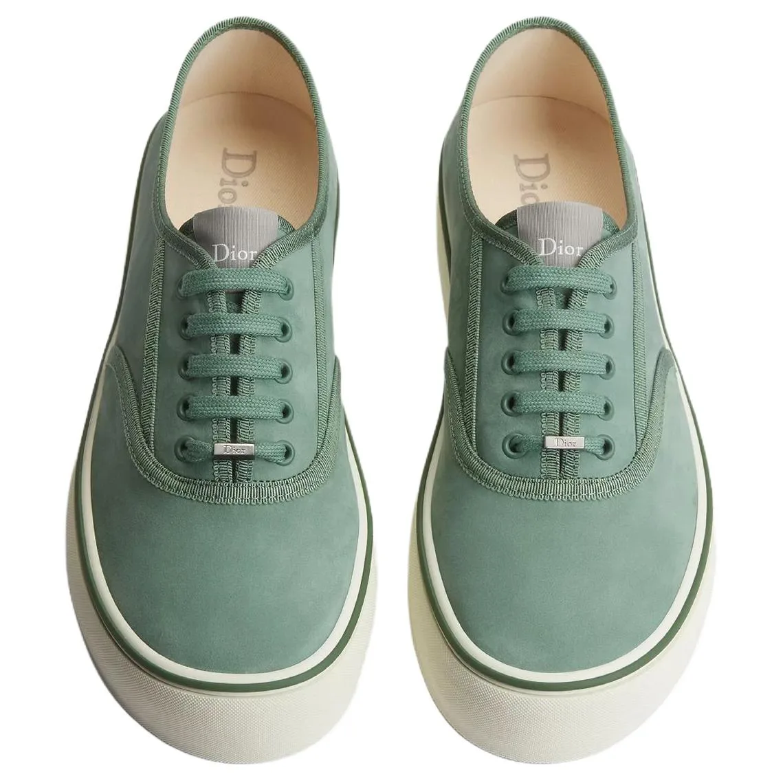 DIOR Кроссовки для скейтбординга Saltwind Low top мужские Cedar Green — фото 4