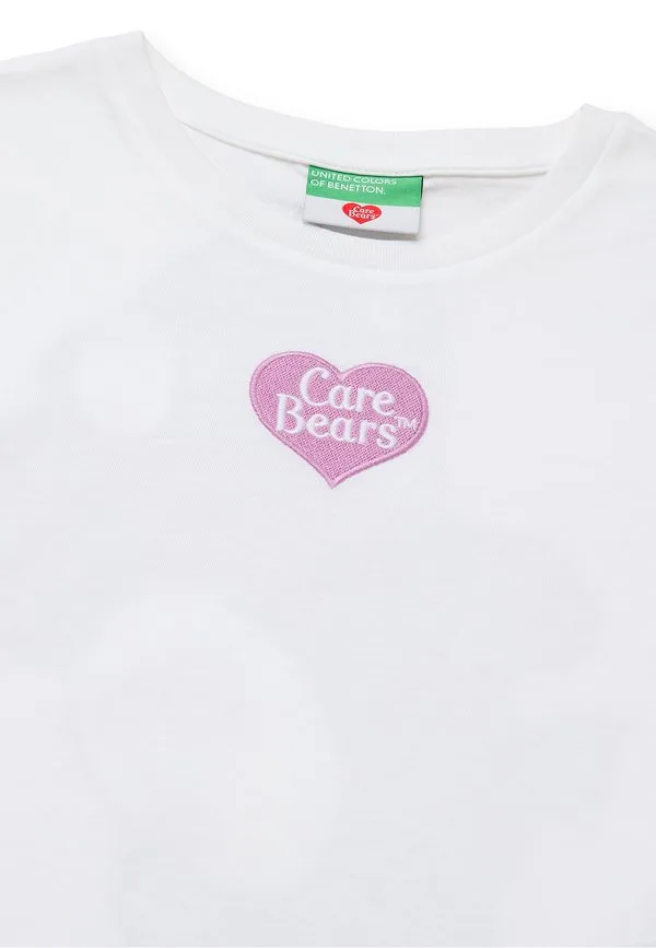 Футболка с принтом United Colors Of Benetton, White — фото 3