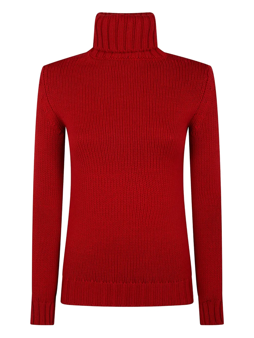 

Вязаная одежда с воротником-стойкой Base, красный