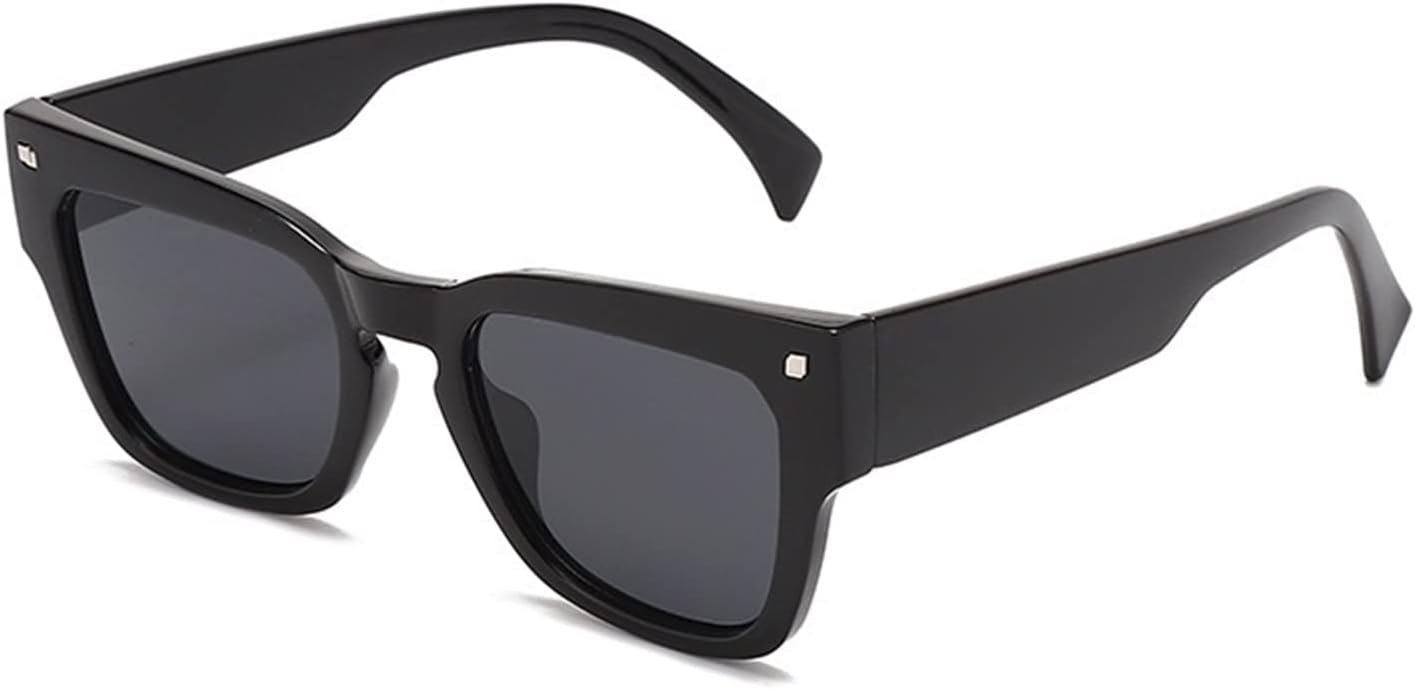 

Модные солнцезащитные очки в маленькой квадратной оправе 2026 года для мужчин и женщин, для отдыха на природе, пляжа и других мероприятий (Цвет: E, Размер: 1) MTZJH, One Color