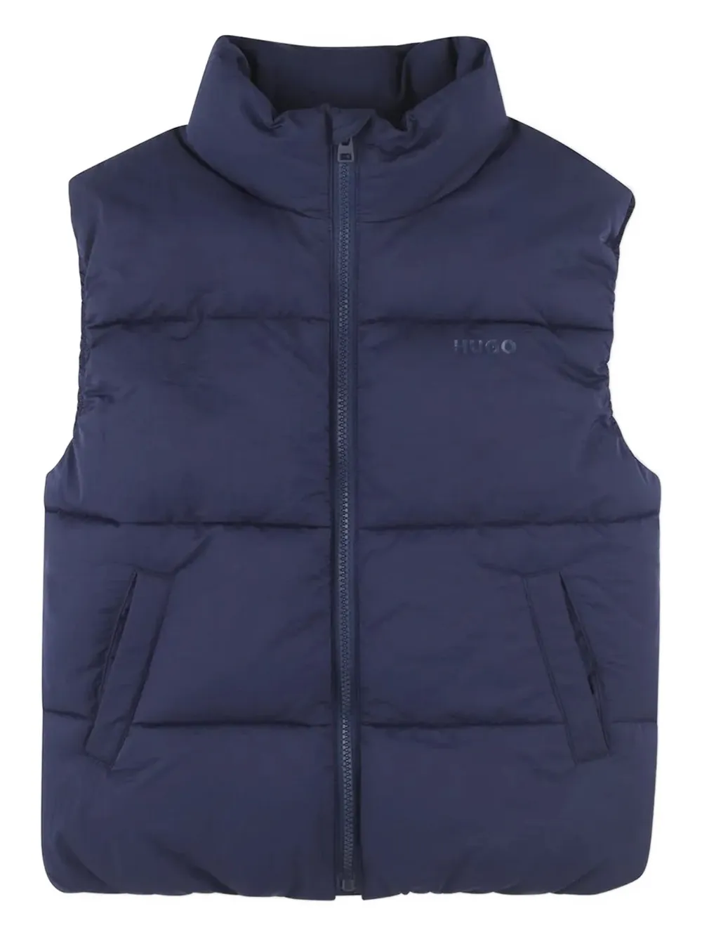 

Стеганый жилет на молнии HUGO, синий