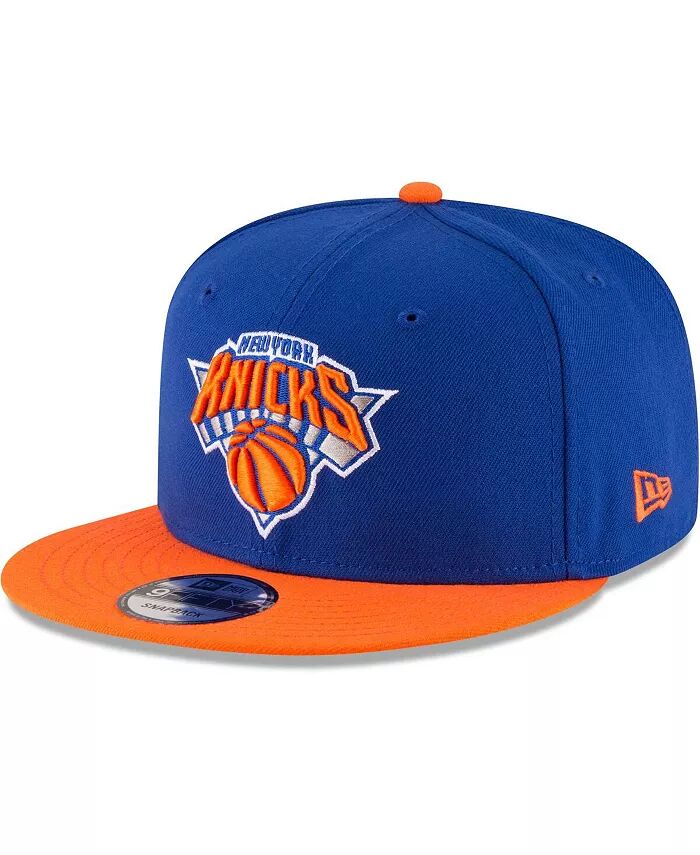 

Мужская синяя, оранжевая двухцветная регулируемая кепка New York Knicks 9FIFTY New Era