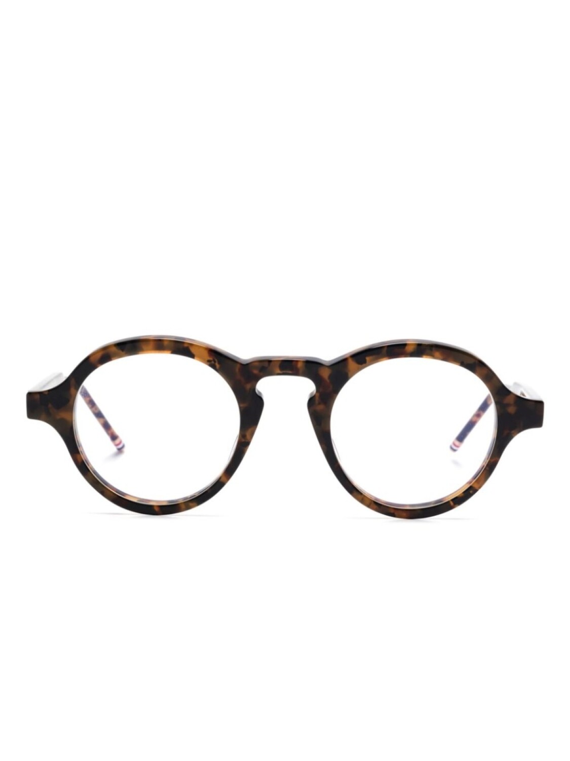 

Thom Browne Eyewear очки в круглой оправе, коричневый
