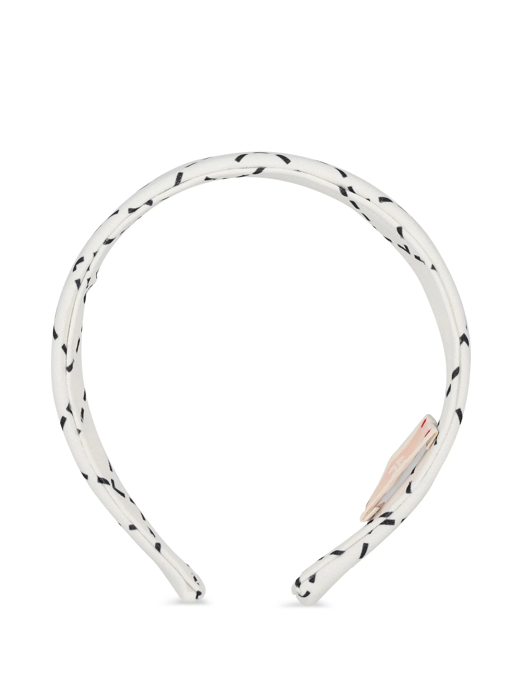 

Повязка на голову с логотипом Elisabetta Franchi Kids, белый