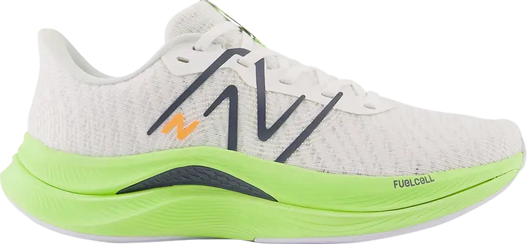 Кроссовки Wmns FuelCell Propel v4 Wide 'White Bleached Lime Glow', белый
