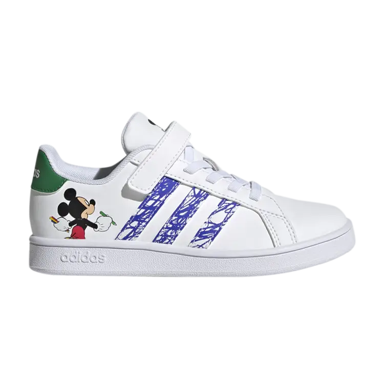 

Кроссовки Adidas Disney x Grand Court J, белый