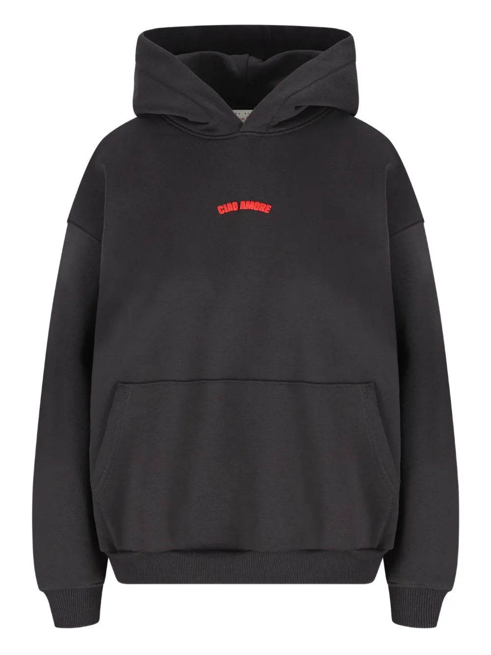 

Худи с принтом-логотипом Giada Benincasa, черный