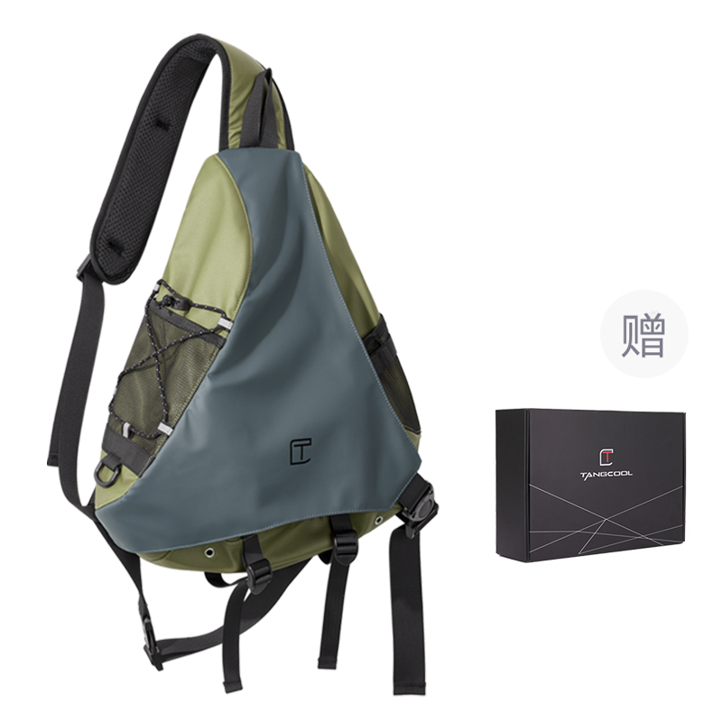 

TANGCOOL Сумка-мессенджер, Green+Box