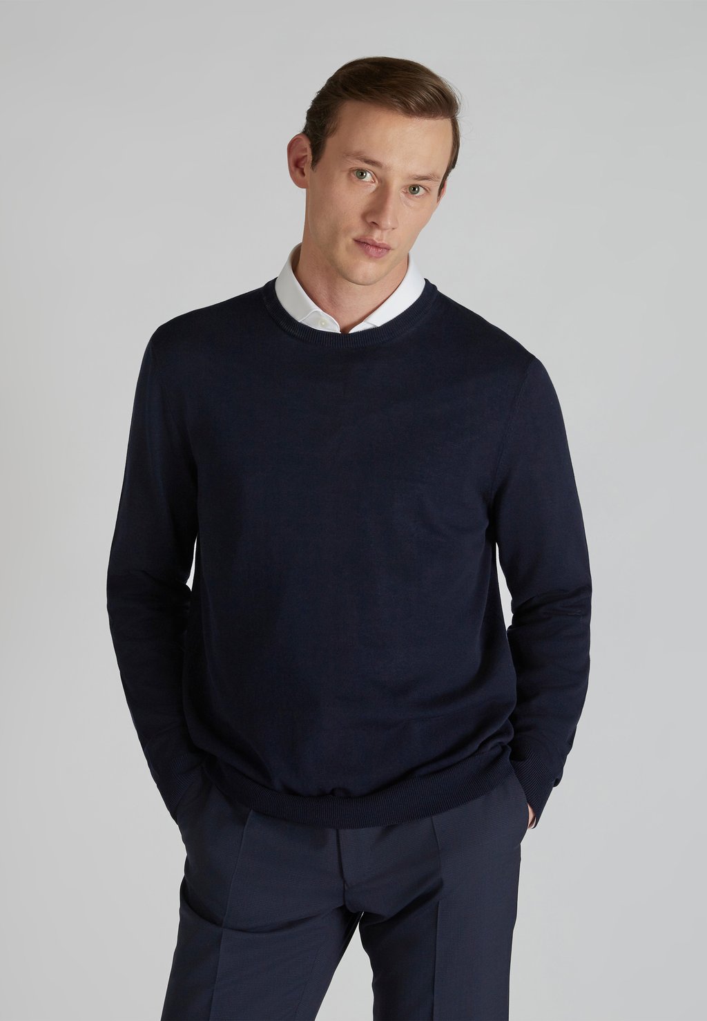 

Свитер ZANONE Slowear, синий