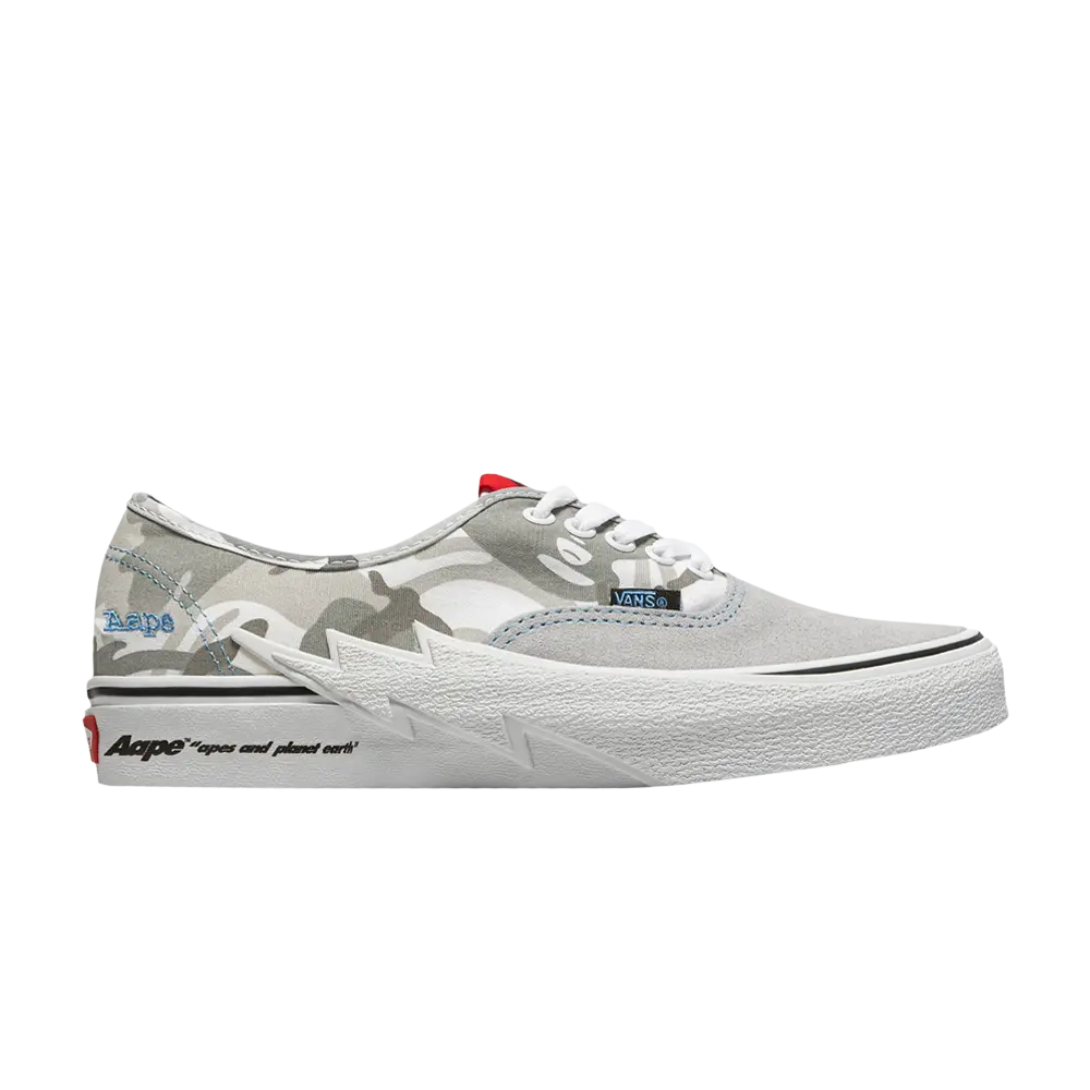 Ботинки AAPE x Authentic Vans, серый