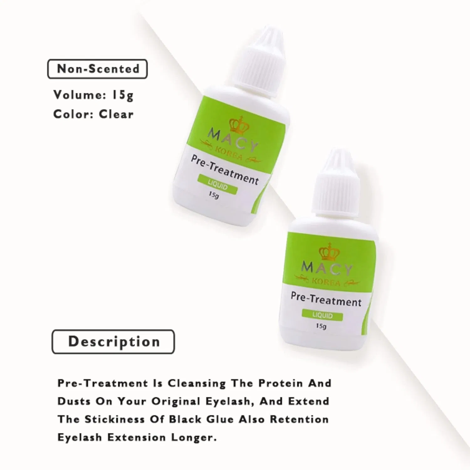 Обезжириватель для ресниц с ароматом розы 15 г от P-Beauty P-Beauty, Rose Fragrance — фото 3