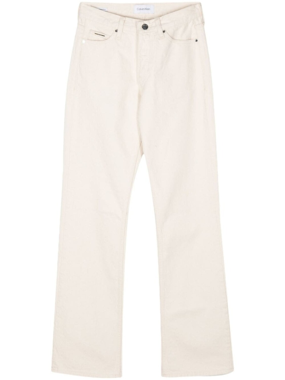 

Calvin Klein джинсы bootcut средней посадки, нейтральный цвет