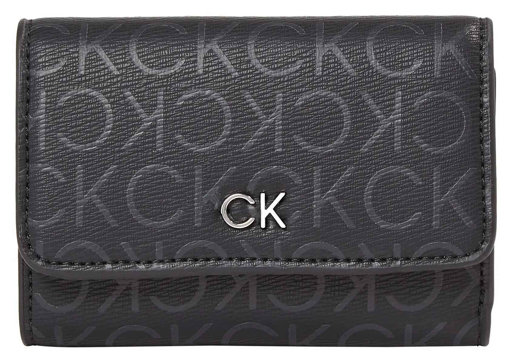 

Кошелек Calvin Klein "CK DAILY SMALL TRIFOLD_EPI MN", кошелек женский кошелек, цвет Ck Black Epi Mono