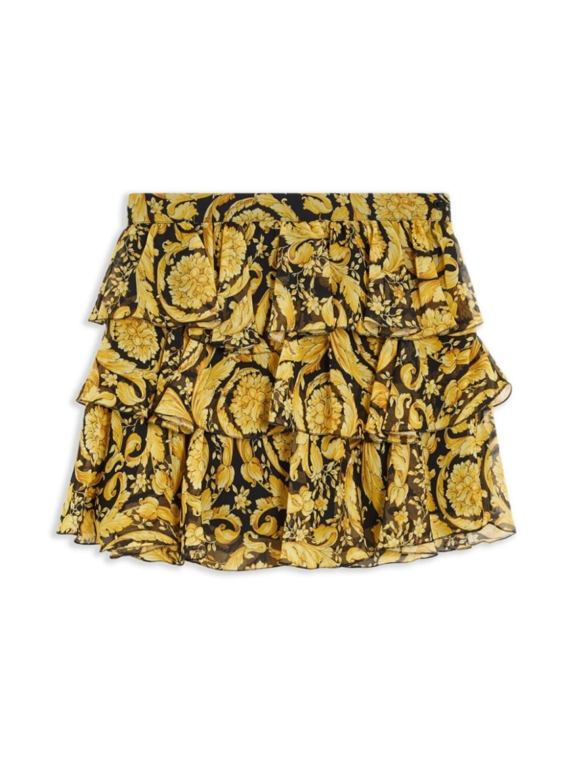 

Versace Kids юбка с принтом «Барокко», желтый
