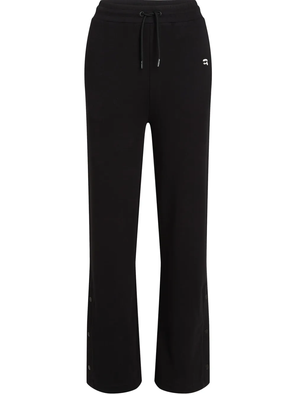 

Спортивные брюки с аппликацией Ikonik Karl KARL LAGERFELD, черный