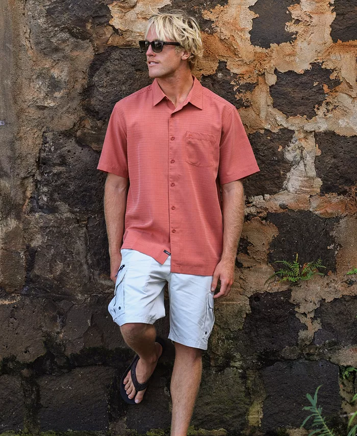 

Quiksilver Мужская Рубашка Centinela Woven Quiksilver Waterman, оранжевый