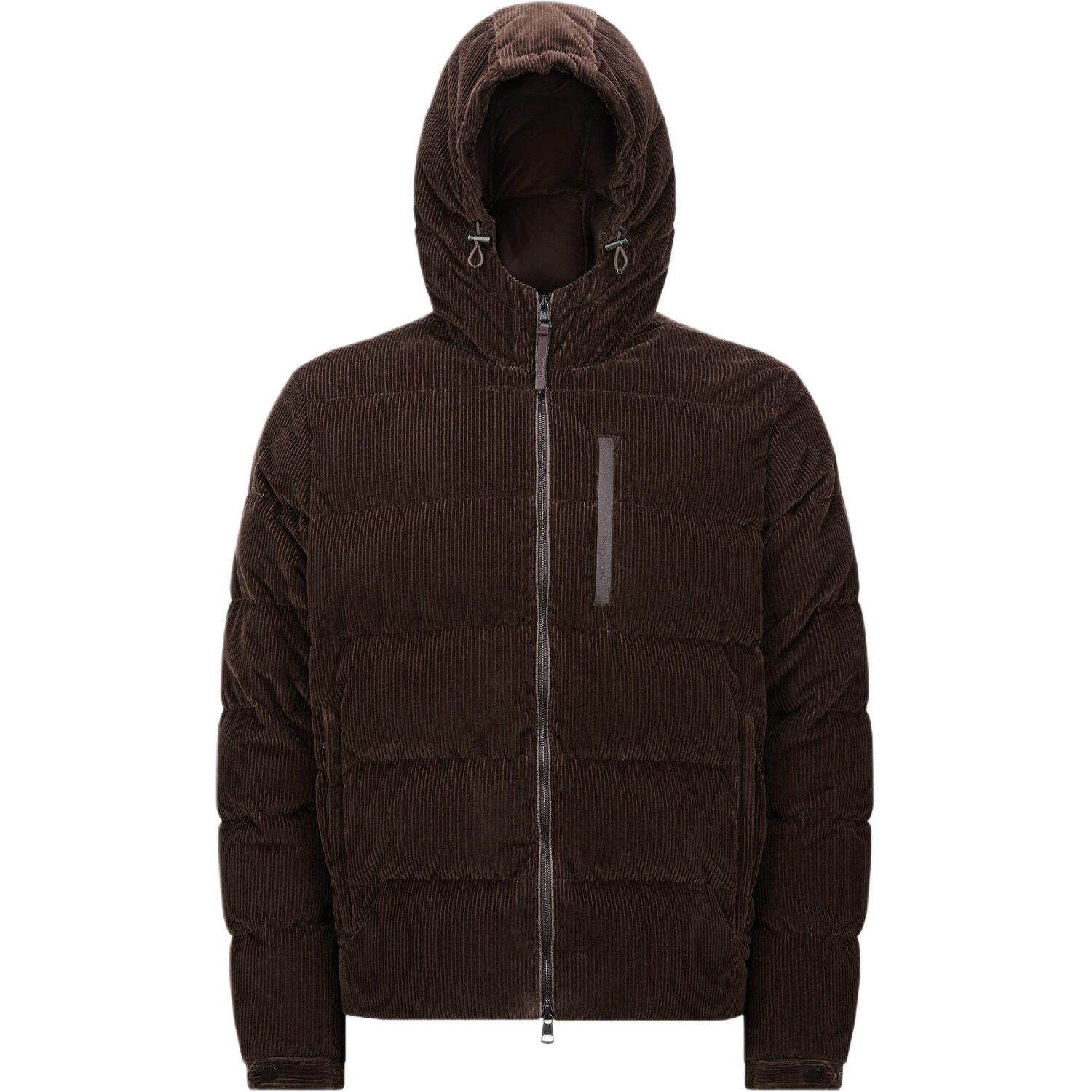 

Пуховик мужской коричневый Moncler