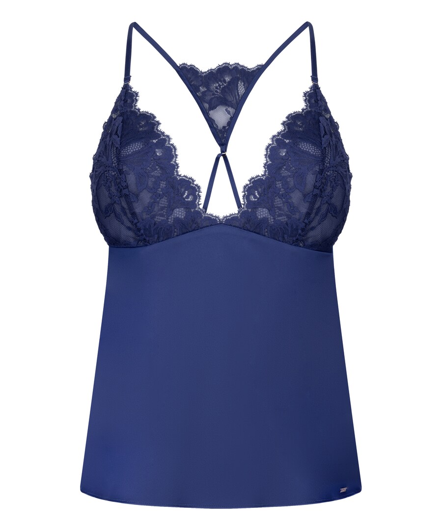 

Пижамная рубашка Hunkemöller Grace Cami, индиго