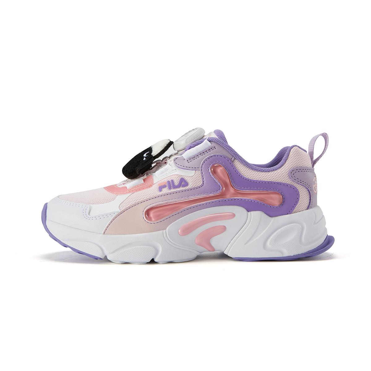

FILA KIDS Детские противоскользящие износостойкие беговые кроссовки simple mist pink/elegant blue purple kids