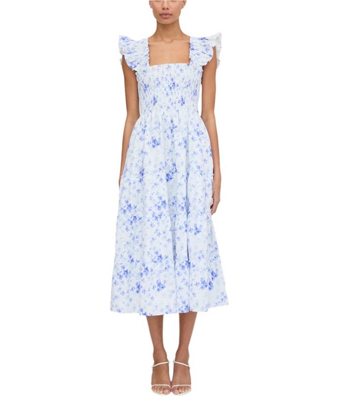 

Женское платье The Ellie Nap Dress Hill House Home, синий