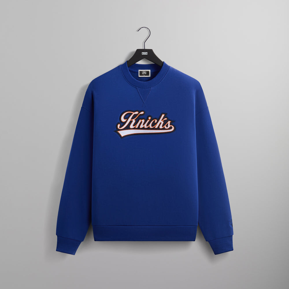 

Толстовка Kith for the New York Knicks Script Vintage Nelson Crewneck, цвет Current