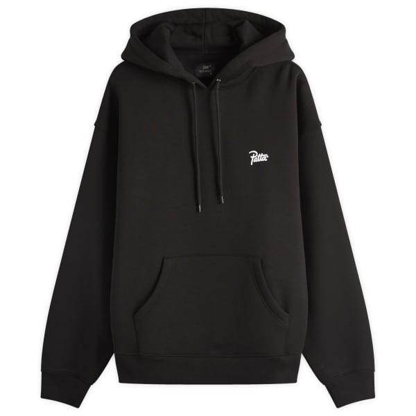 

Толстовка с капюшоном из коры Patta, черный