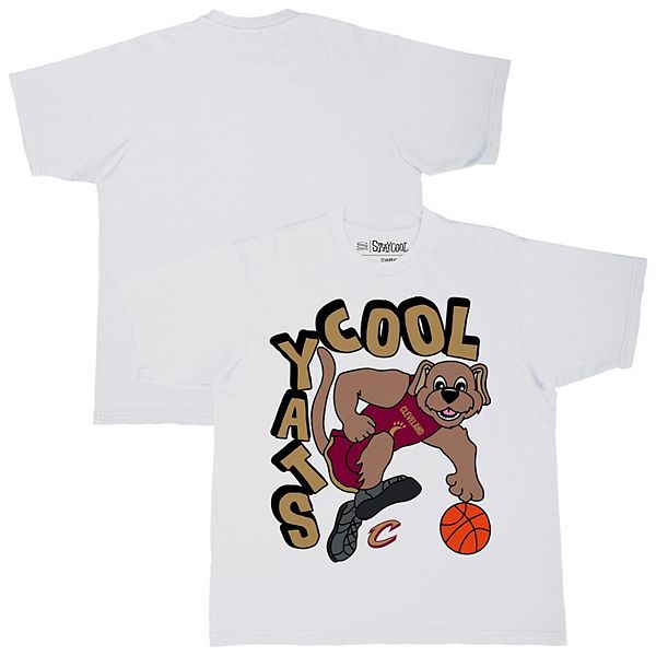 

Мужская белая футболка oversize Cleveland Cavaliers NBA x Staycool Mascot Stadium Essentials