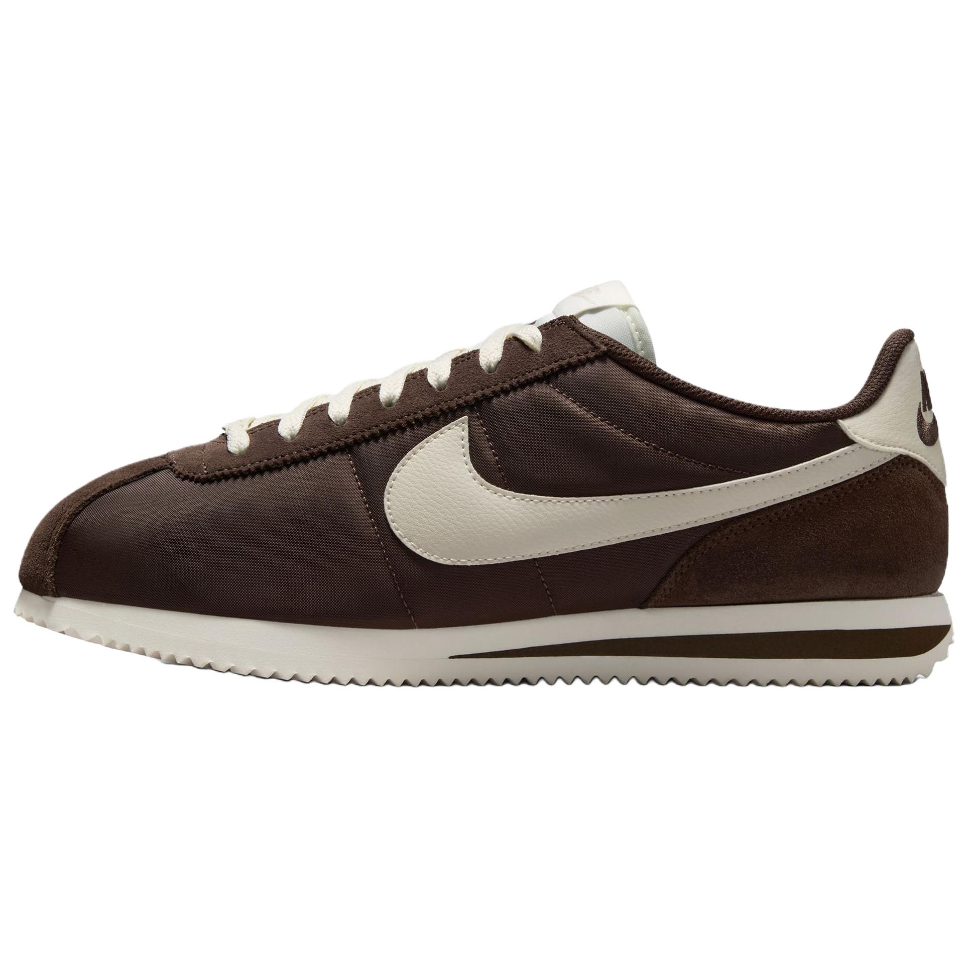 

Nike Низкие повседневные туфли Cortez Textile, устойчивые к истиранию, коричневые, мужские