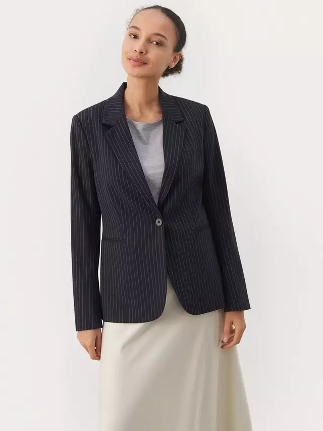 

Блейзер Part Two Taylors Pinstripe, цвет dark navy