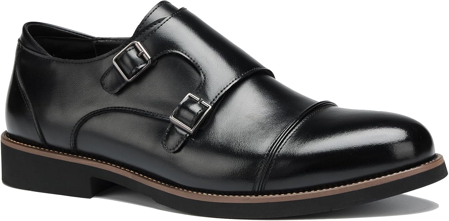 

Мужские лоферы на ремешке-монахе Generic, черный