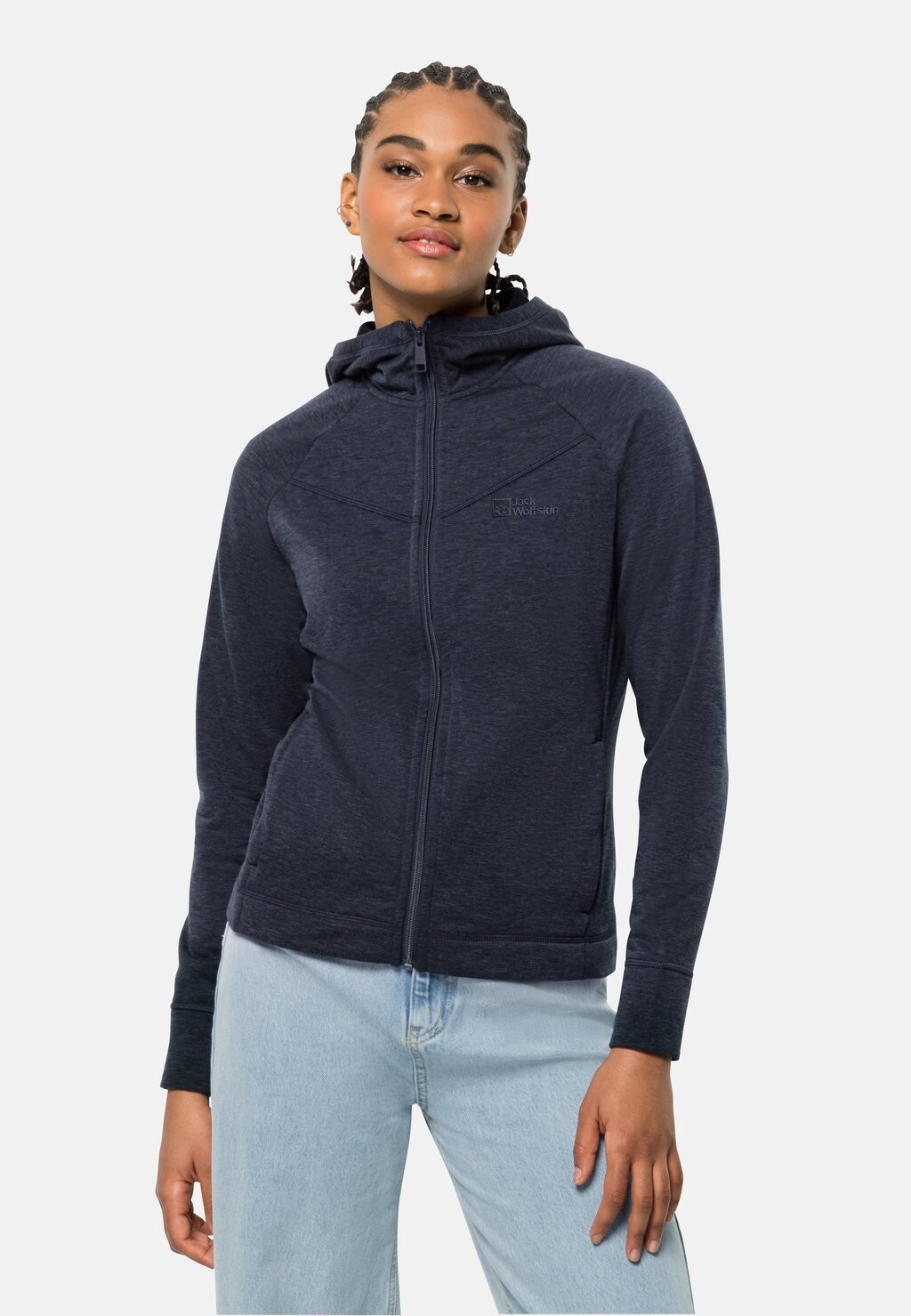 

Флисовая куртка WALDSEE HOODED Jack Wolfskin, цвет night blue