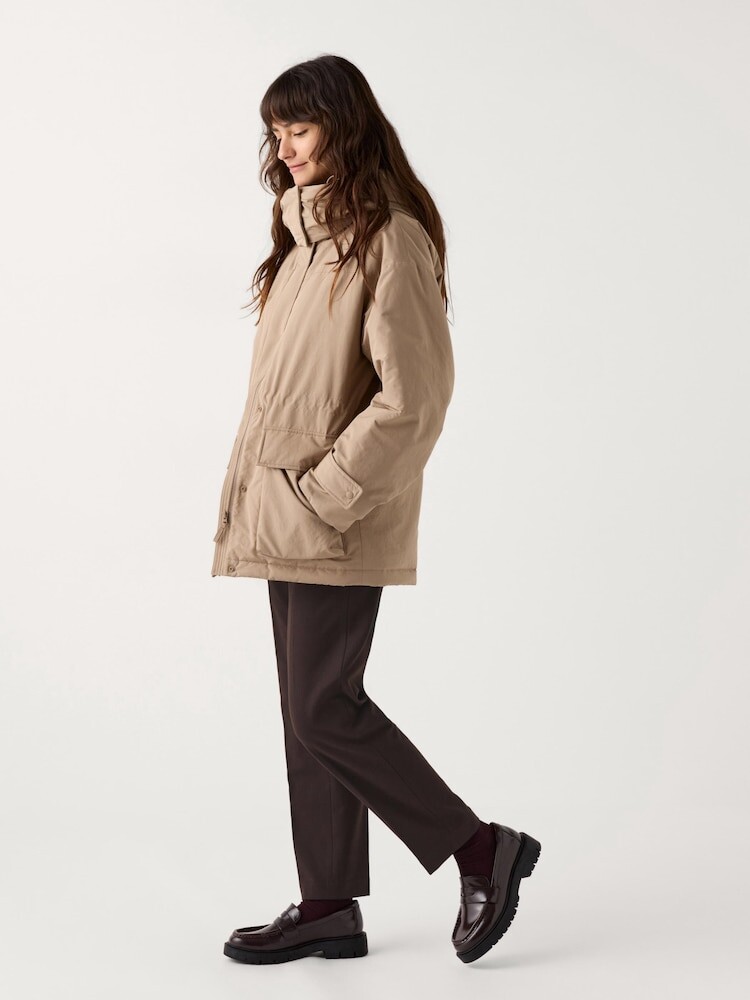 

Штаны из теплотехнического материала Uniqlo, коричневый