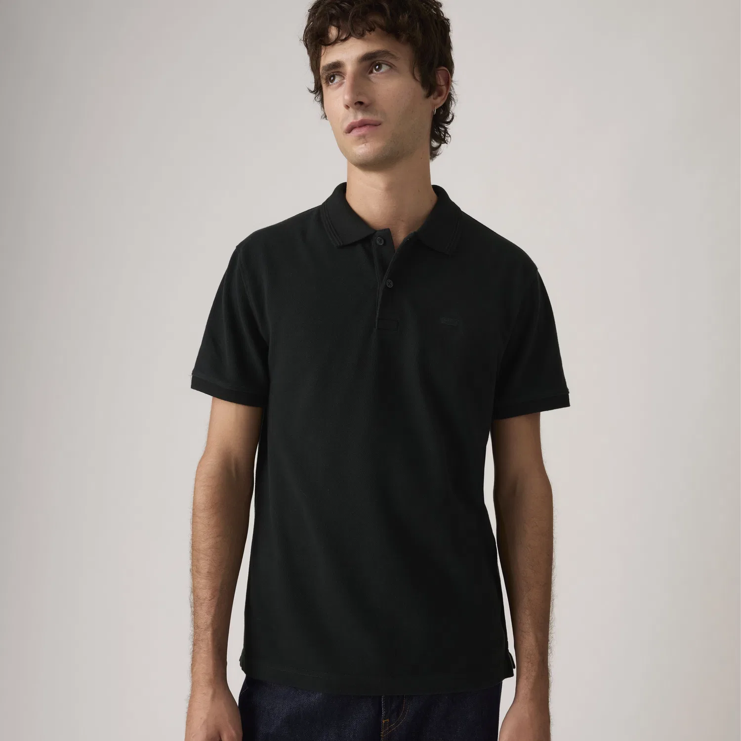 Оригинальная рубашка поло Levi's, Black