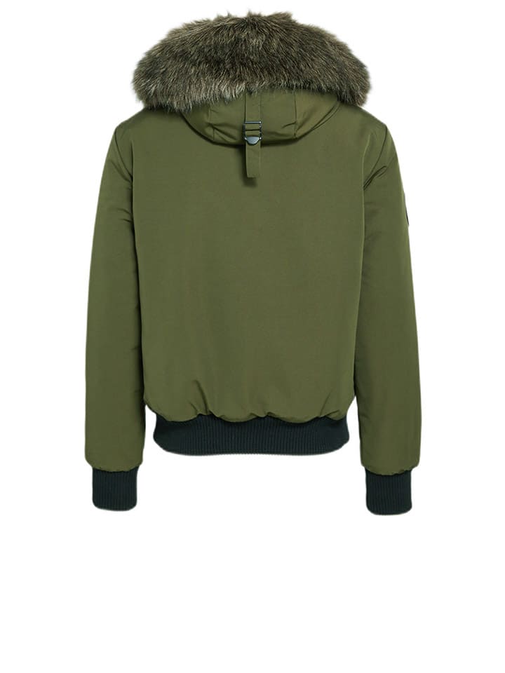 Superdry Куртка переходного стиля цвета хаки — фото 3