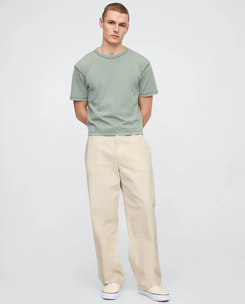 

Брюки мужские oversize Gap, бежевый