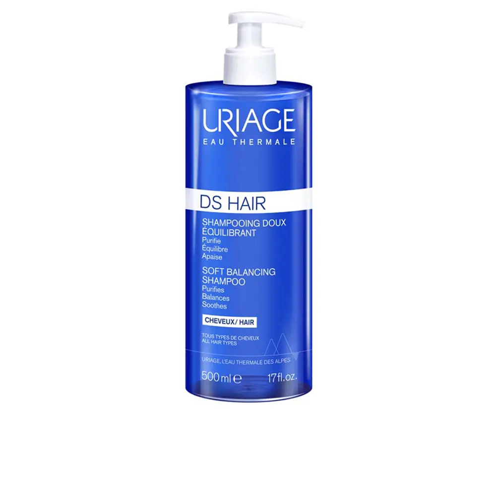 

Шампунь Ds hair champú regulador diario con eucalipto - gel espumoso suave, fresco y con flora Uriage, 500 мл.
