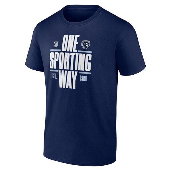 

Футболка с принтом Men's Fanatics Sporting Kansas City One Sporting Way Mls