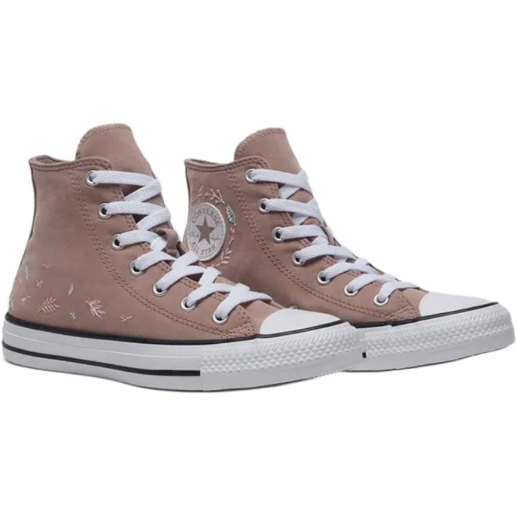 Кроссовки All Star High Top для детей и подростков из хлопка Converse, коричневый — фото 3