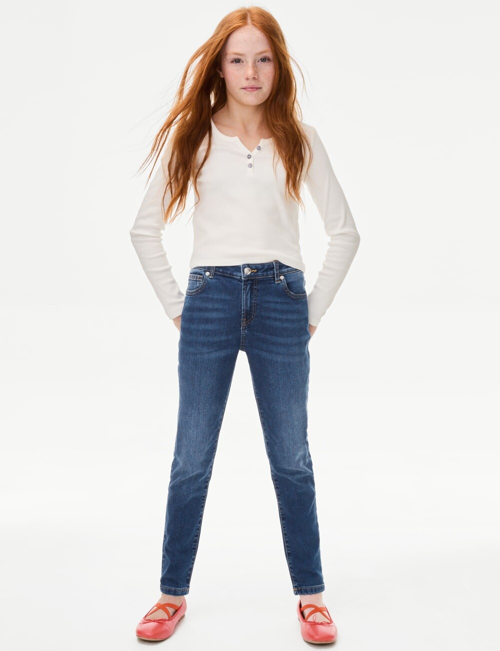 

Узкие джинсы Marks & Spencer, цвет Denim