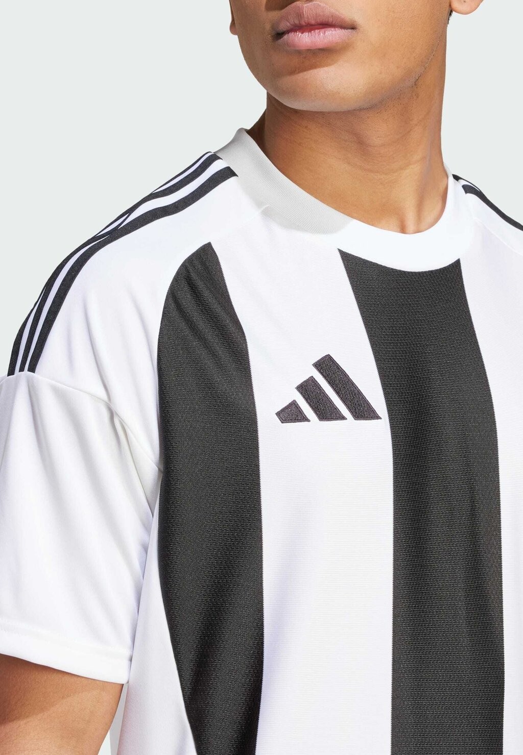 Футболка STRIPED 24 adidas Performance, белый — фото 3