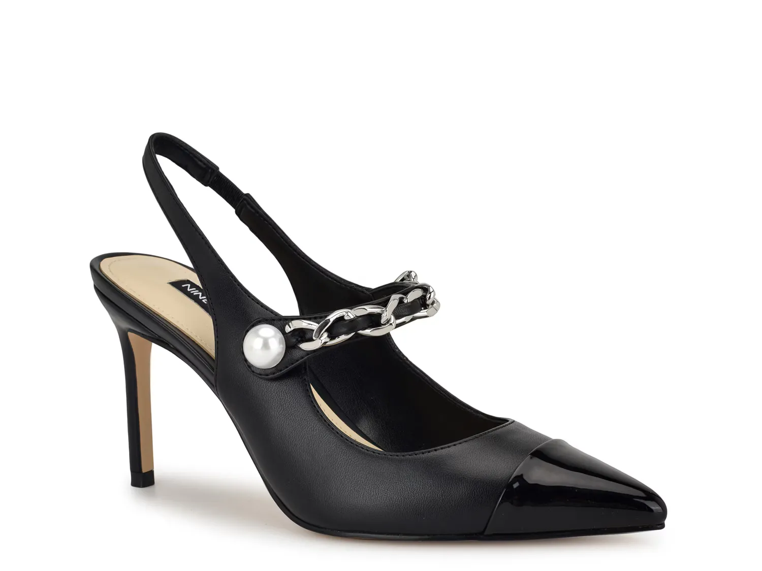 

Туфли Rendez Pump Nine West, цвет blacksyntheticleather_syntheticpatent