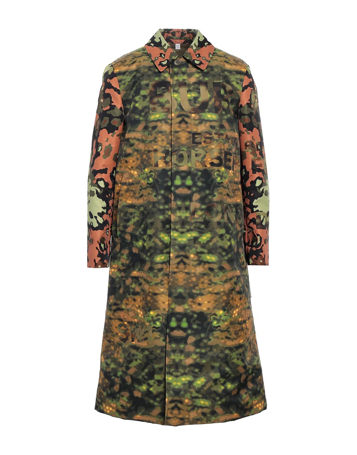 

Пальто Burberry, зеленый