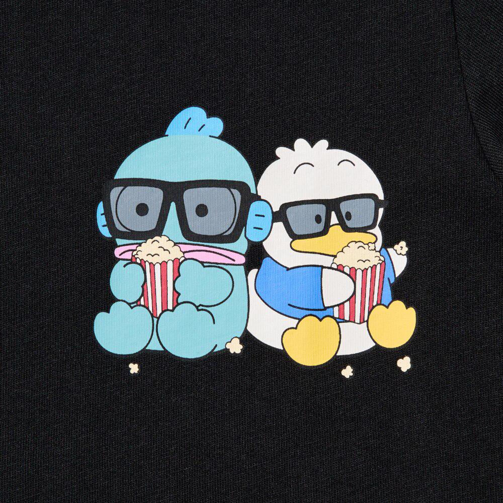 Футболка Sanrio/Three Little Piglets, для детей 3-7 лет UNIQLO, черный — фото 3