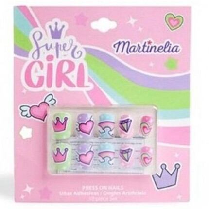 

Наклейки для ногтей Martinelia Super Girl для детей